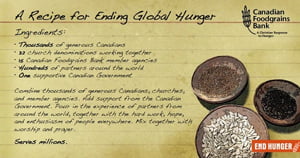 Recipe for Ending Global Hunger