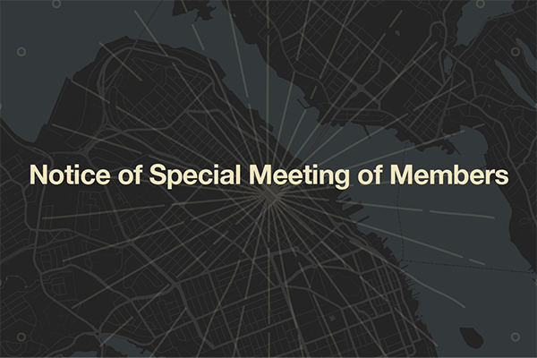 Notice of Special Meeting of Members of the Canadian Baptists of Atlantic Canada