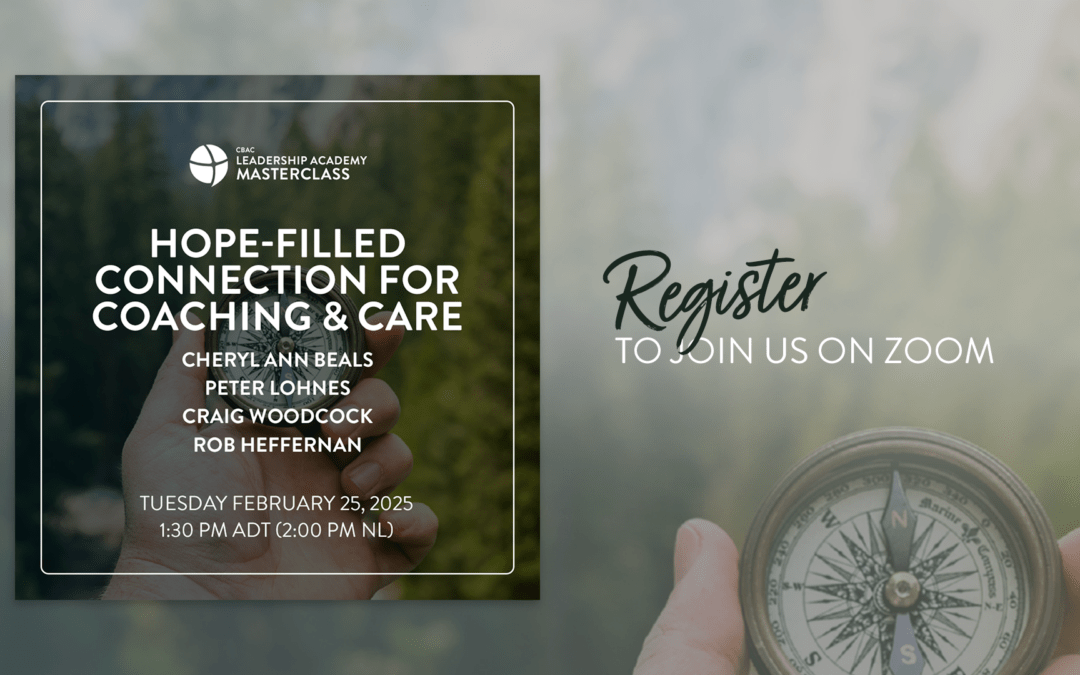 Masterclass: Hope-filled connection for Coaching & Care