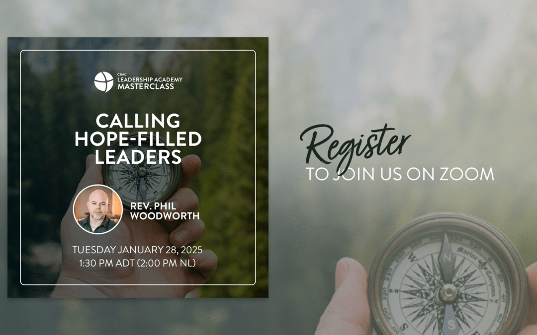 Masterclass: Calling Hope-Filled Leaders