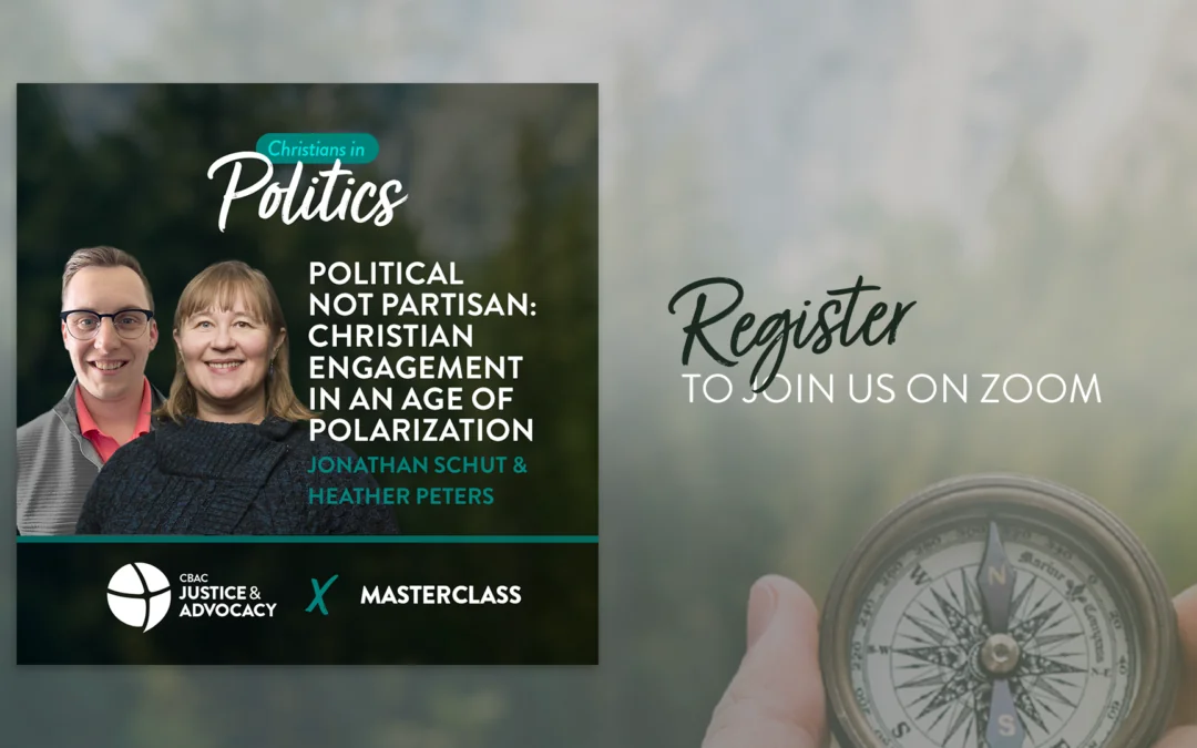 Special Masterclass: Political Not Partisan (Christians in Politics)