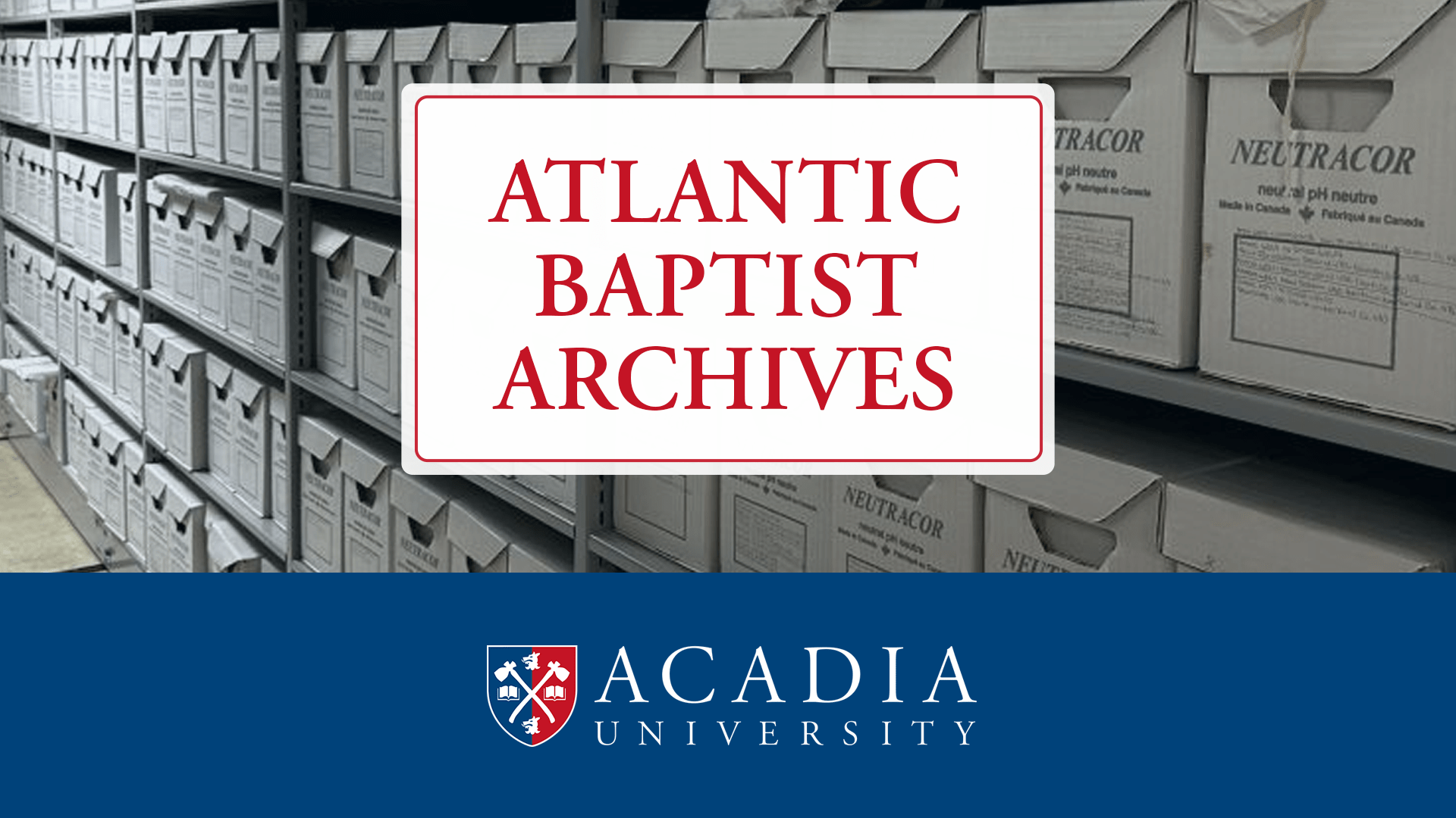 atlantic baptist archives logo featuring boxes stacked on top of each other