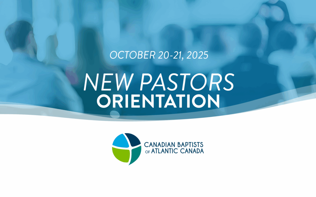 New Pastors Orientation